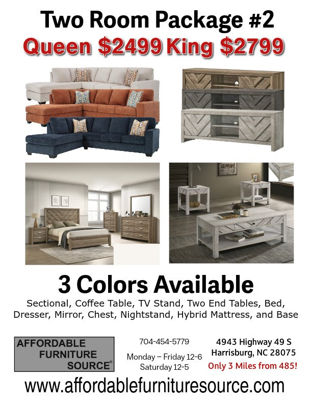 Two Room Package #2