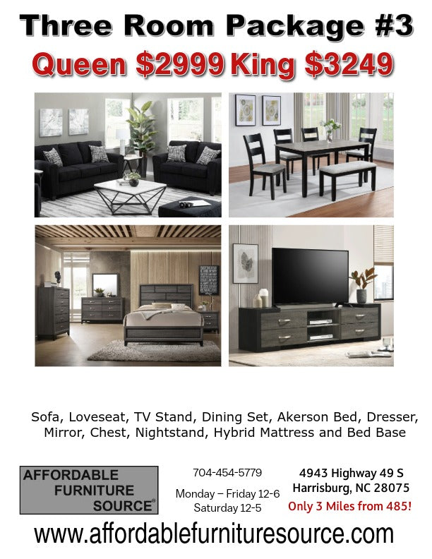 Three Room Package #3