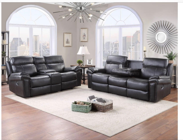 Snail Reclining Sofa and Loveseat