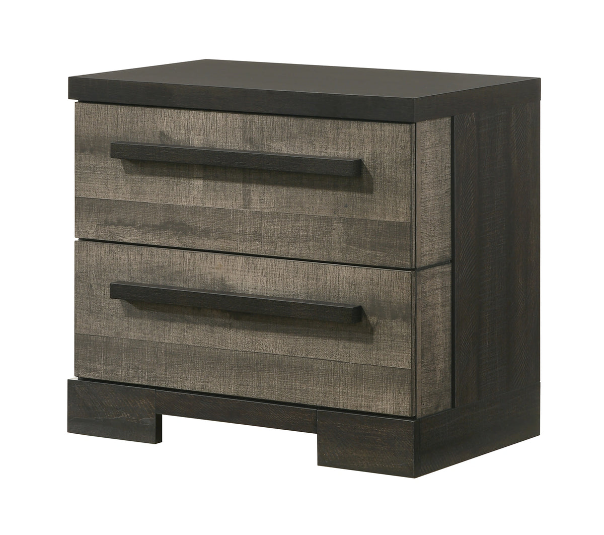Crown Mark Furniture Remington 2 Drawer Nightstand in Brown image