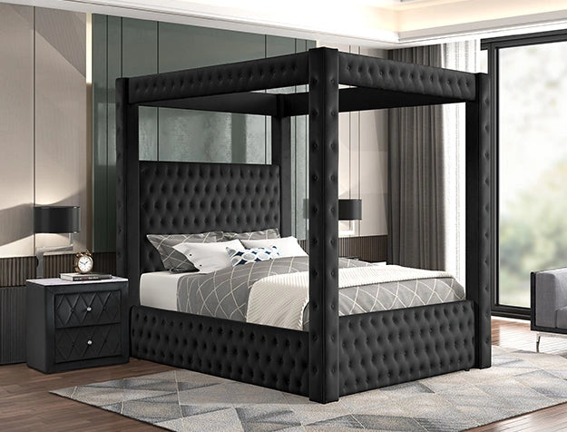 Annabelle King Bed BLK image