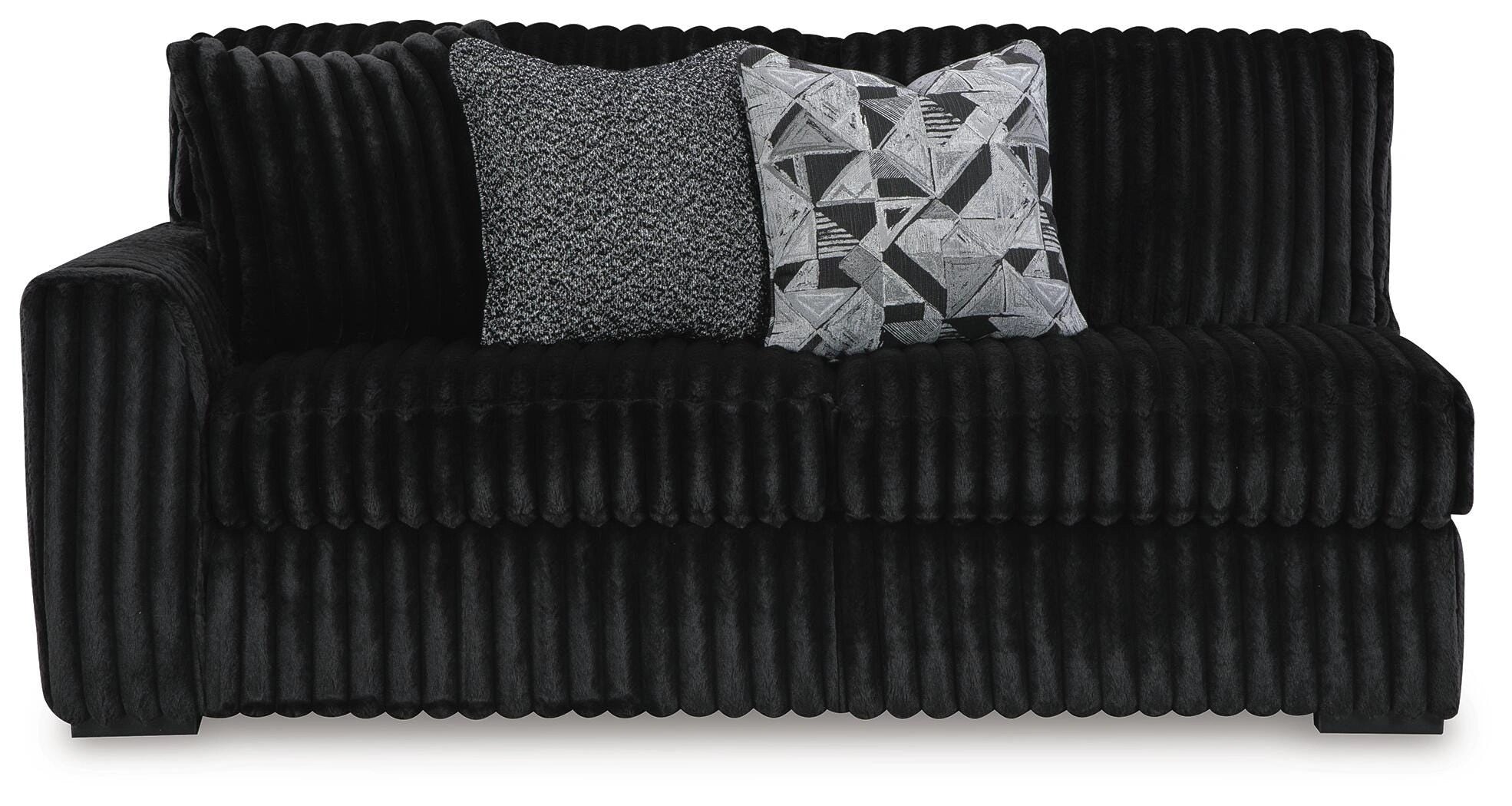 Midnight-Madness Sectional Sofa with Chaise