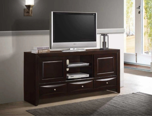 Crown Mark Emily Mirror in Dark Cherry image