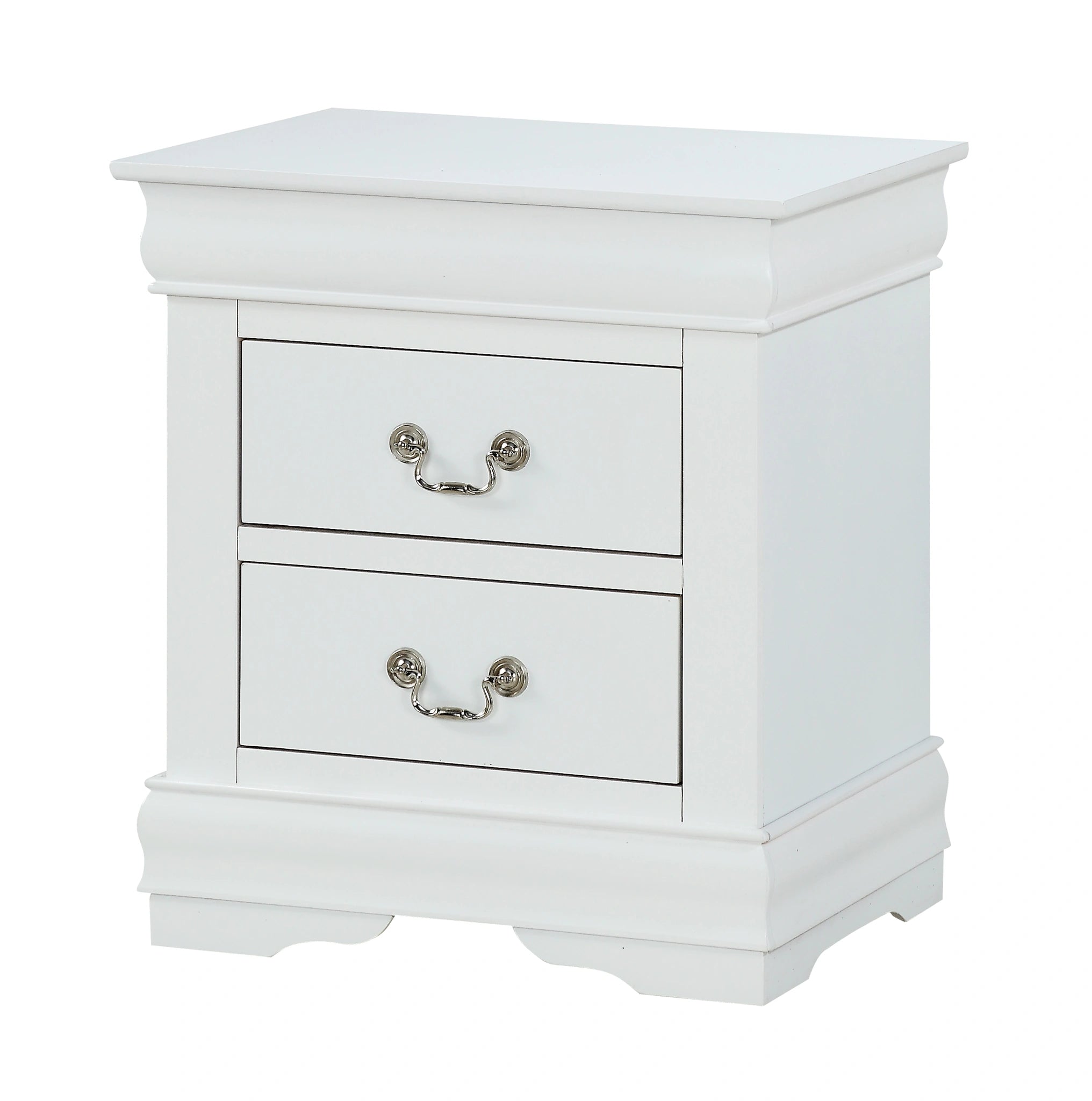 Louis Philip Nightstand White