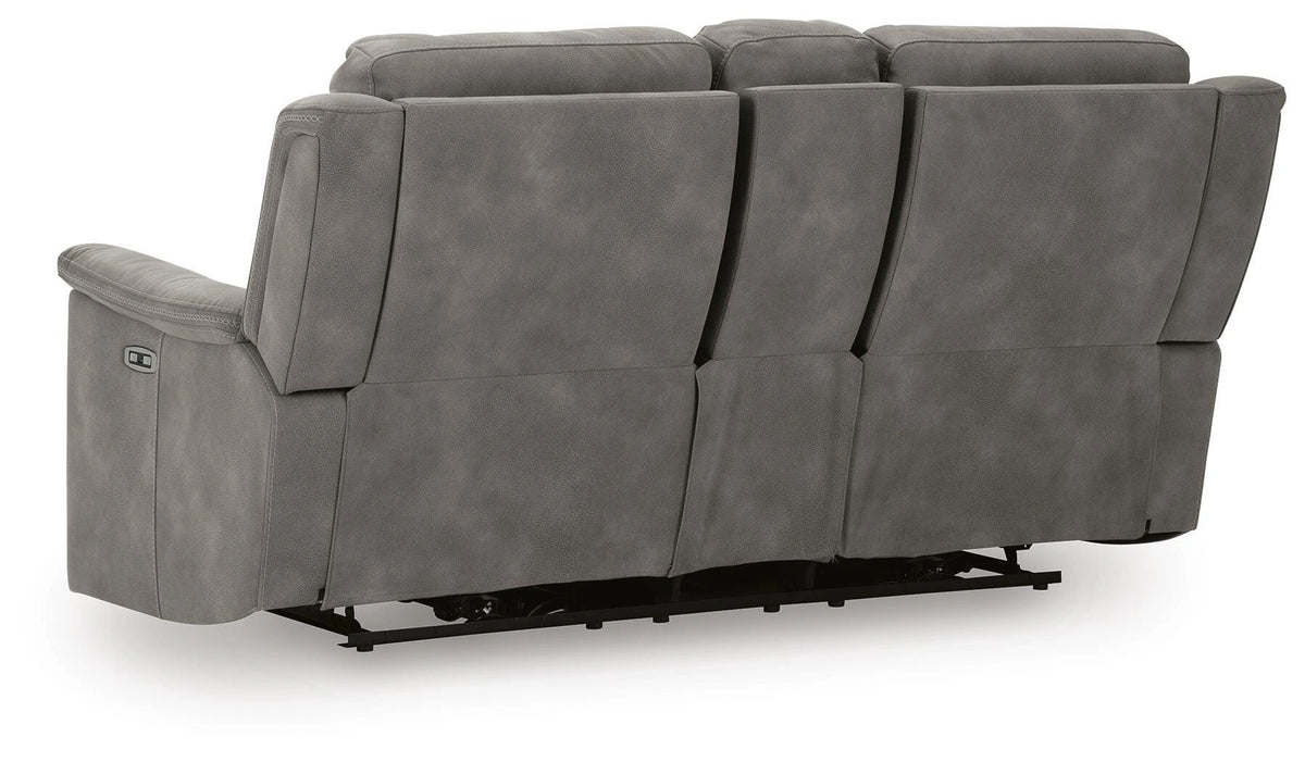 Next-Gen DuraPella Power Reclining Loveseat with Console