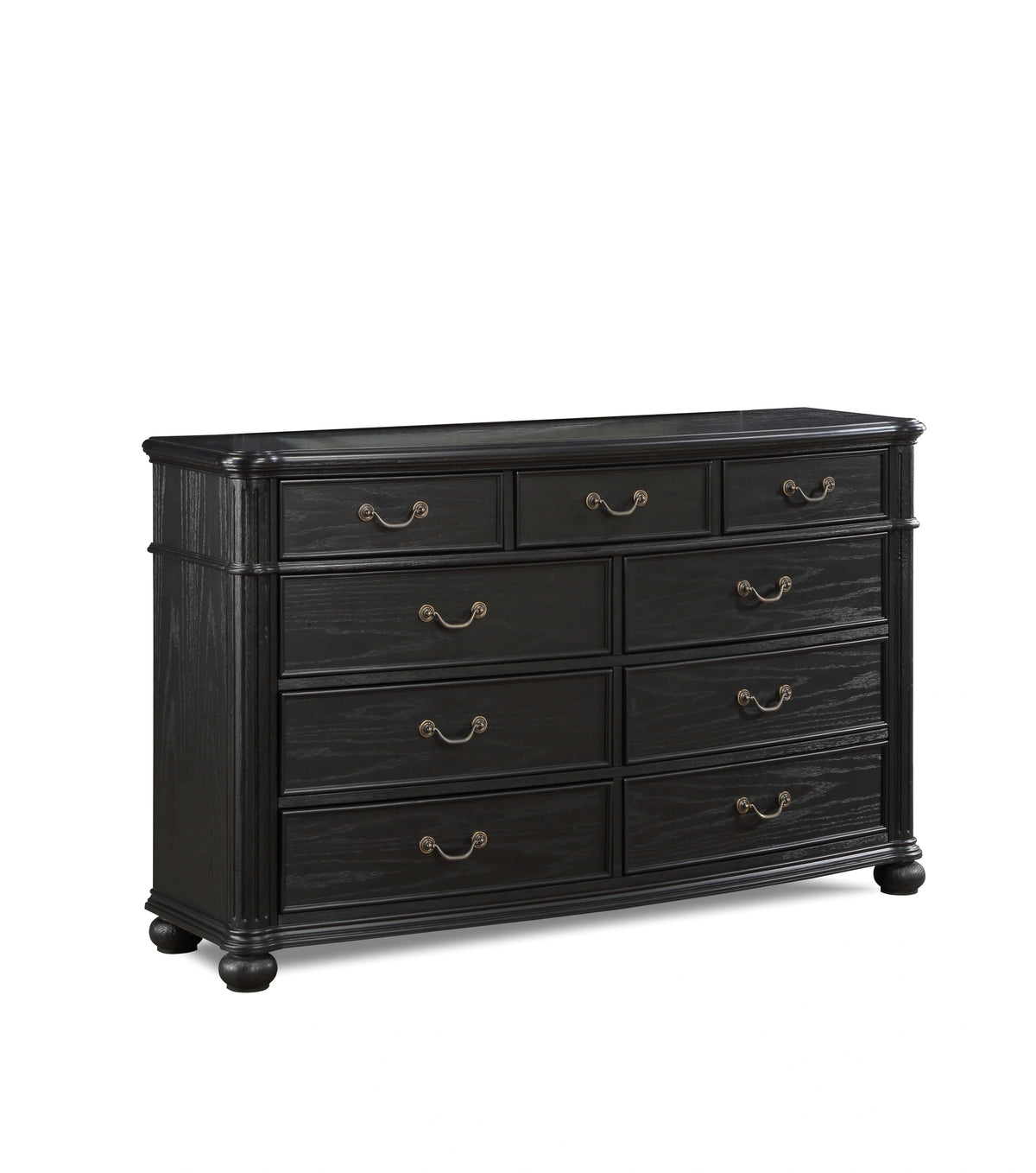 Crown Mark Furniture Kingsbury 9 Drawer Dresser in Black image