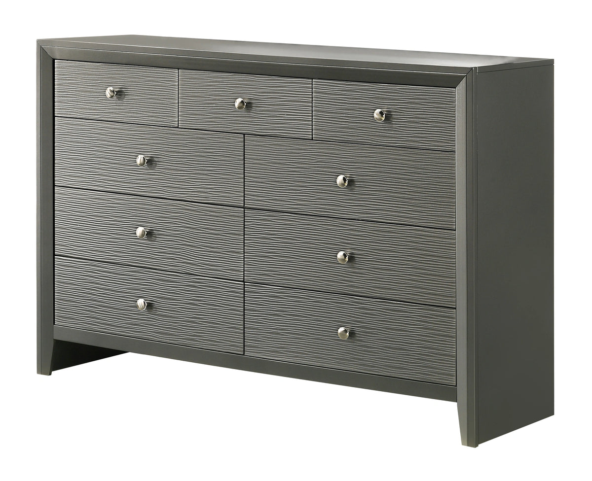 Denker Dresser Gun Metal