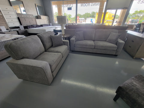 Dove Sofa and Loveseat