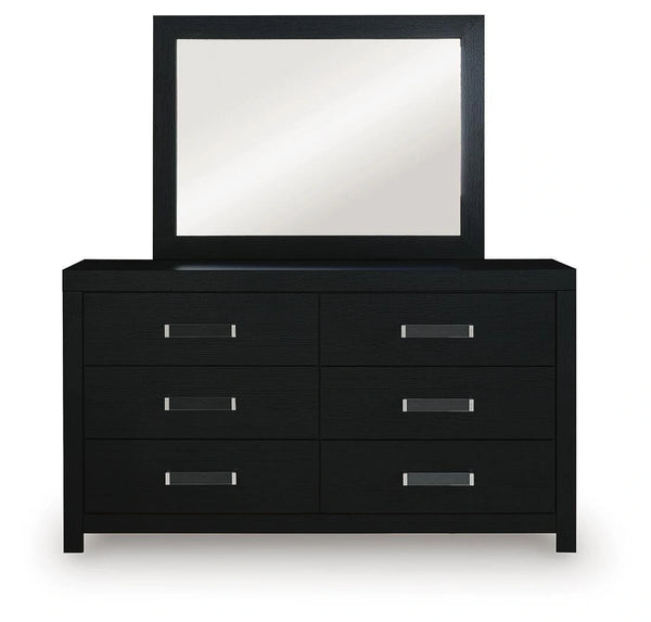 Maeling Dresser and Mirror