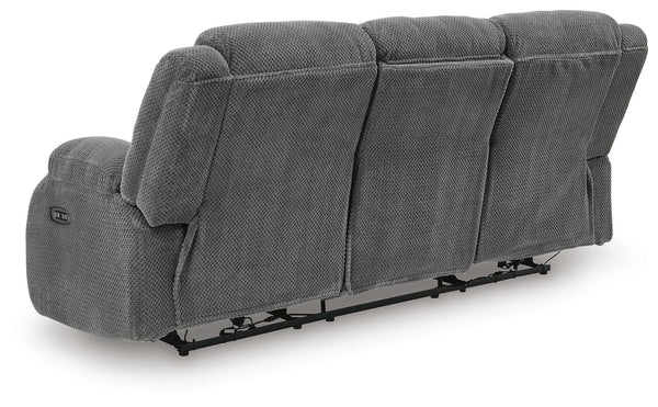 Observation Power Reclining Sofa with Drop Down Table