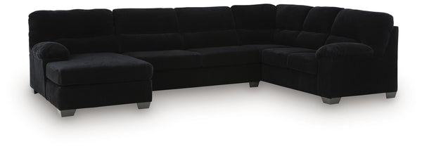 SimpleJoy 3-Piece Sectional w/ Chaise