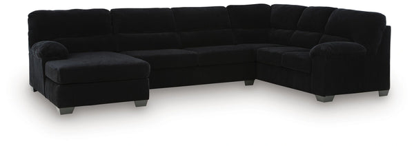SimpleJoy 3-Piece Sectional w/ Chaise