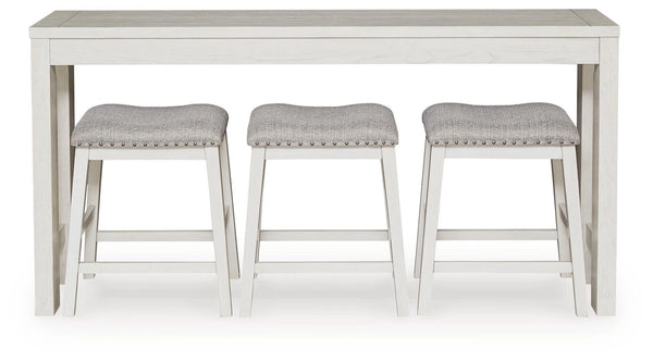 Robbinsdale Counter Height Dining Table and 3 Barstools Set