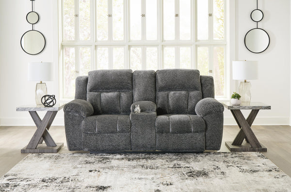 Frohn Reclining Loveseat with Console