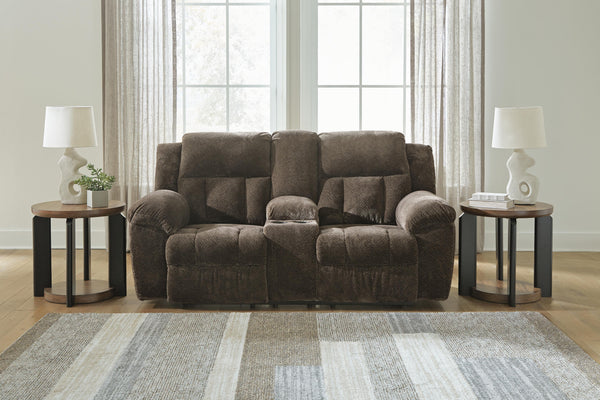 Frohn Reclining Loveseat with Console