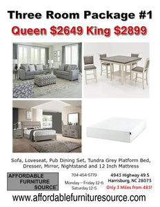 Three Room Package #1