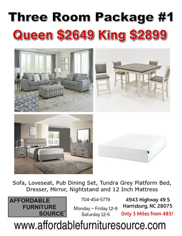 Three Room Package #1