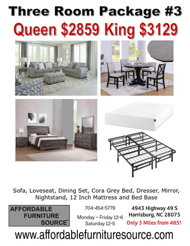 Three Room Package #3
