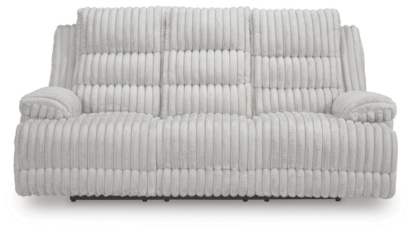 Rhines Falls Power Reclining Sofa with Drop Down Table