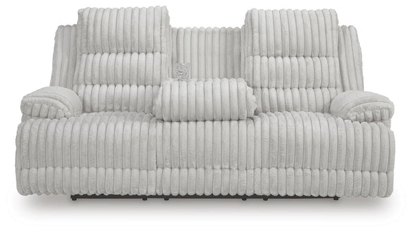 Rhines Falls Power Reclining Sofa with Drop Down Table
