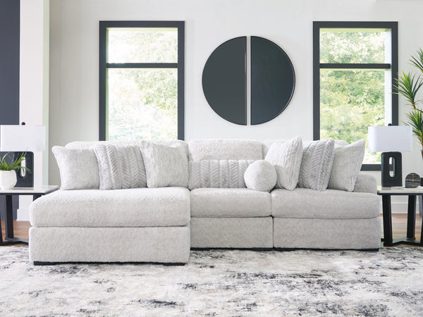 Cuddle Plush Sectional with Chaise