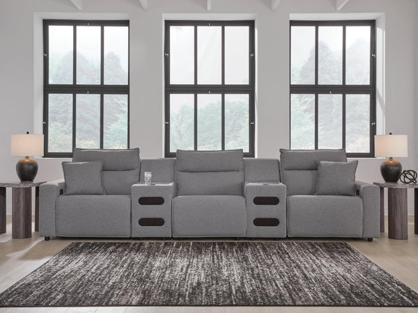 Modmax II Power Reclining Sectional with Audio Consoles