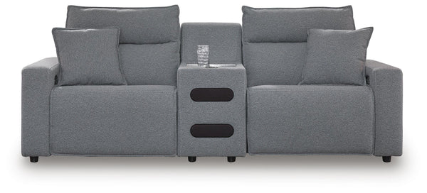 Modmax II Power Reclining Sectional with Audio Console