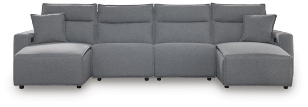 Modmax II Power Reclining Sectional with Chaise