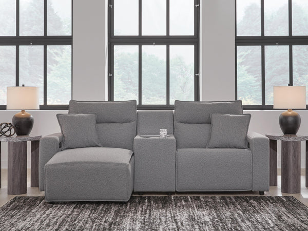 Modmax II Power Reclining Sectional with Chaise and Console