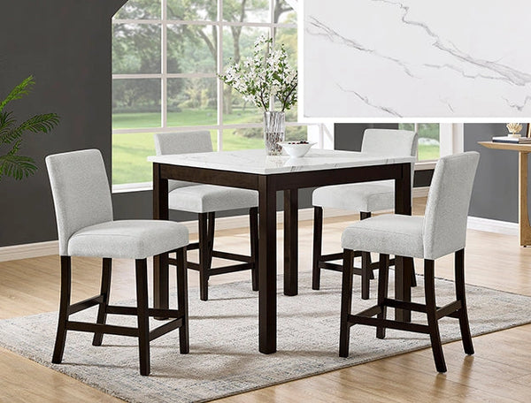 Lennon 5-Piece Counter Height Table Set
