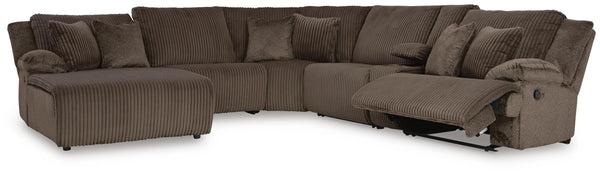 Top Tier Reclining Sectional with Chaise