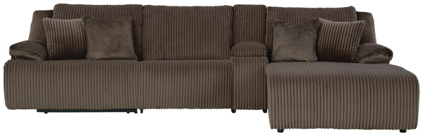 Top Tier Reclining Sectional with Chaise