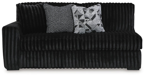 Midnight-Madness Sectional with Chaise