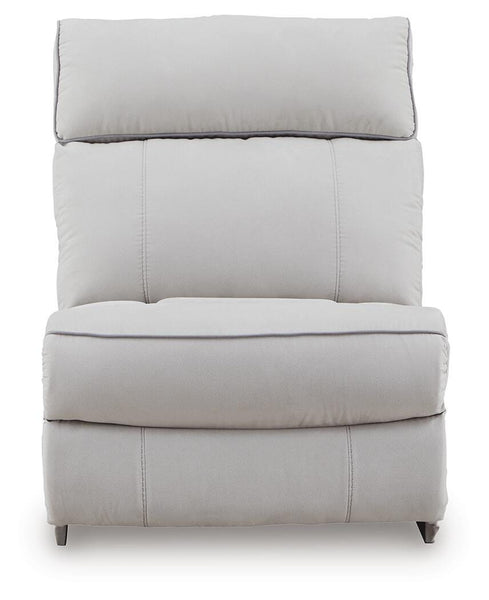 Social Pointe Reclining Sectional with Storage Consoles