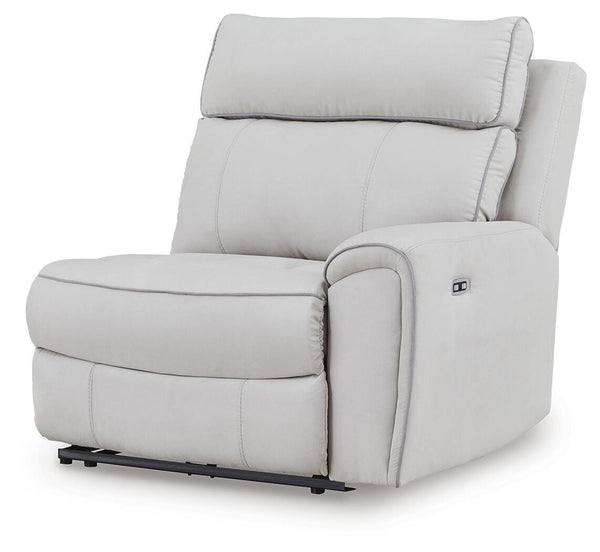Social Pointe Reclining Sectional with Storage Consoles