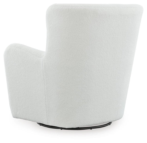 Rowenburg Swivel Glider Accent Chair