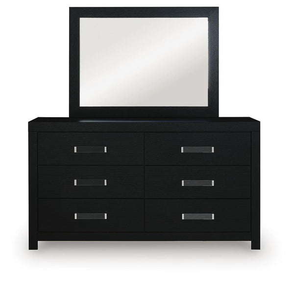 Maeling Dresser and Mirror