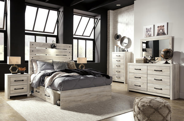 Cambeck Bed with 4 Storage Drawers