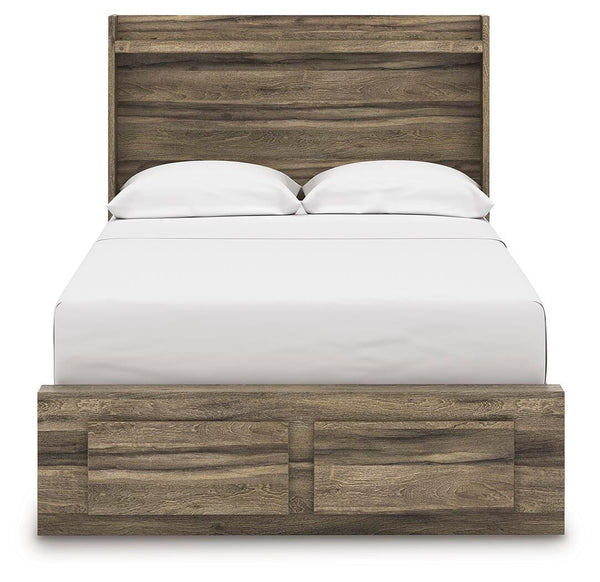 Elbrim Panel Storage Bed