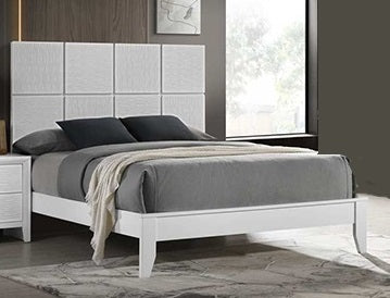 Denker White Bed