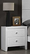 Denker White Nightstand