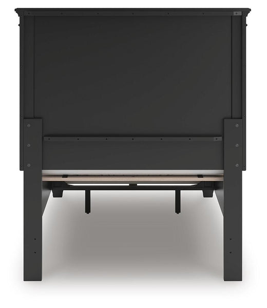 Lanolee Panel Storage Bed