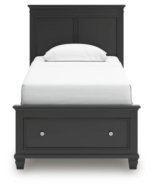 Lanolee Panel Storage Bed