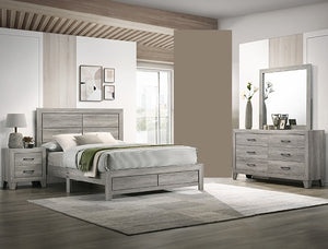 Hopkins 4 Piece Bedroom Set Grey