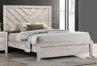 Valor White Bed
