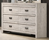 Valor White Dresser
