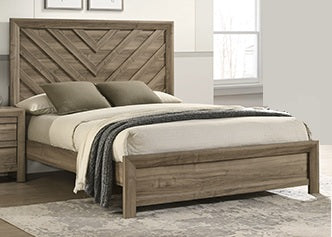 Valor Light Brown Bed