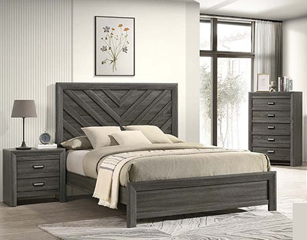 Valor Grey 3 Piece Bedroom Set