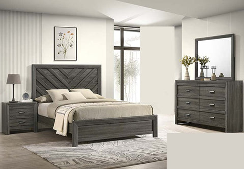 Valor Grey 4 Piece Bedroom Set