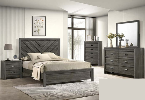 Valor Grey 5 Piece Bedroom Set